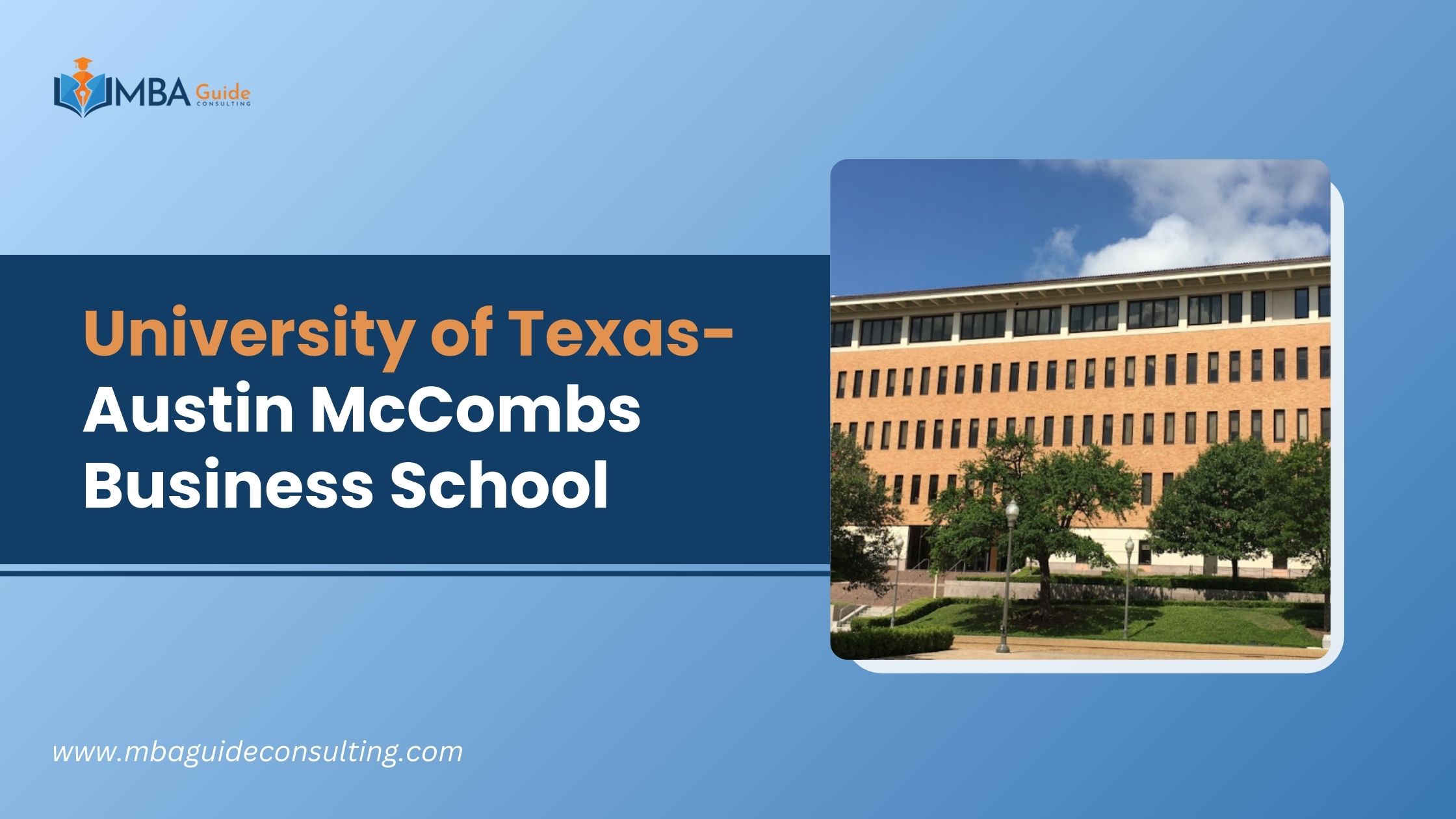 University of Texas–Austin McCombs Business School