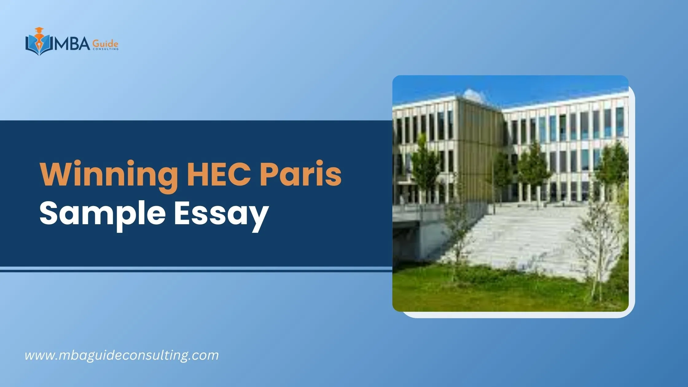 HEC Paris Sample Essay