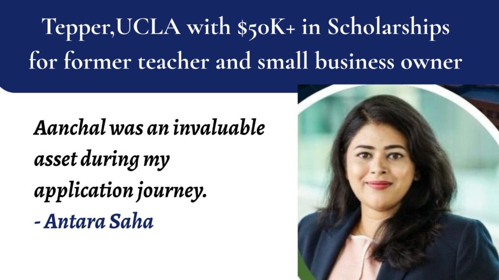 Ms. School Teacher Heading to Tepper with $50K+ in Scholarships(MBA Couple Case)