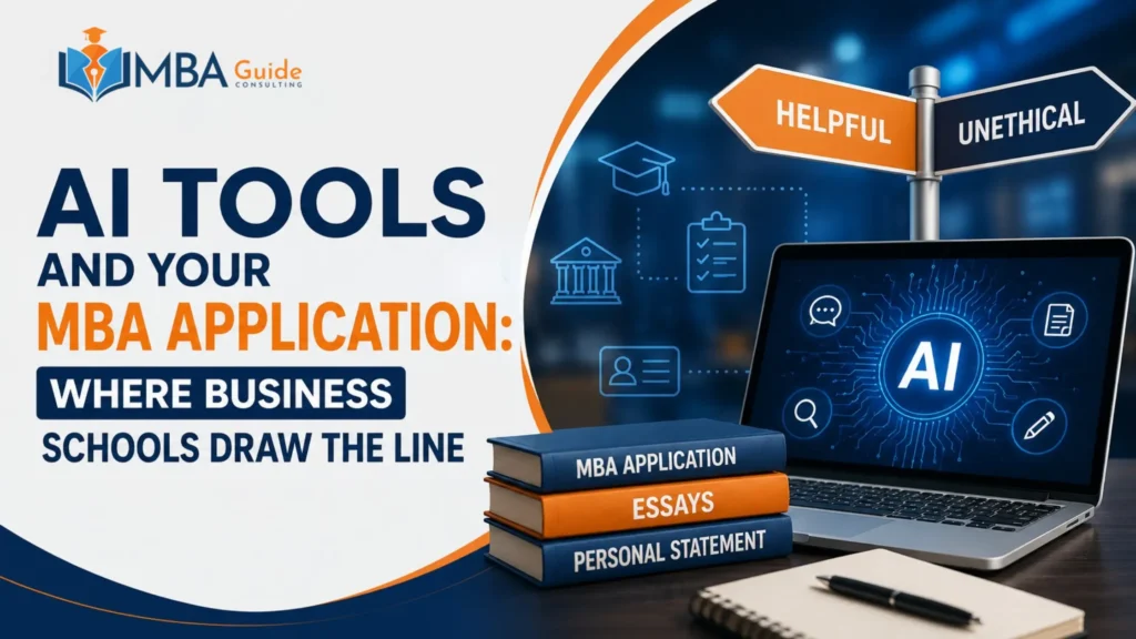 AI Tools and Your MBA Application: Where Business Schools Draw the Line