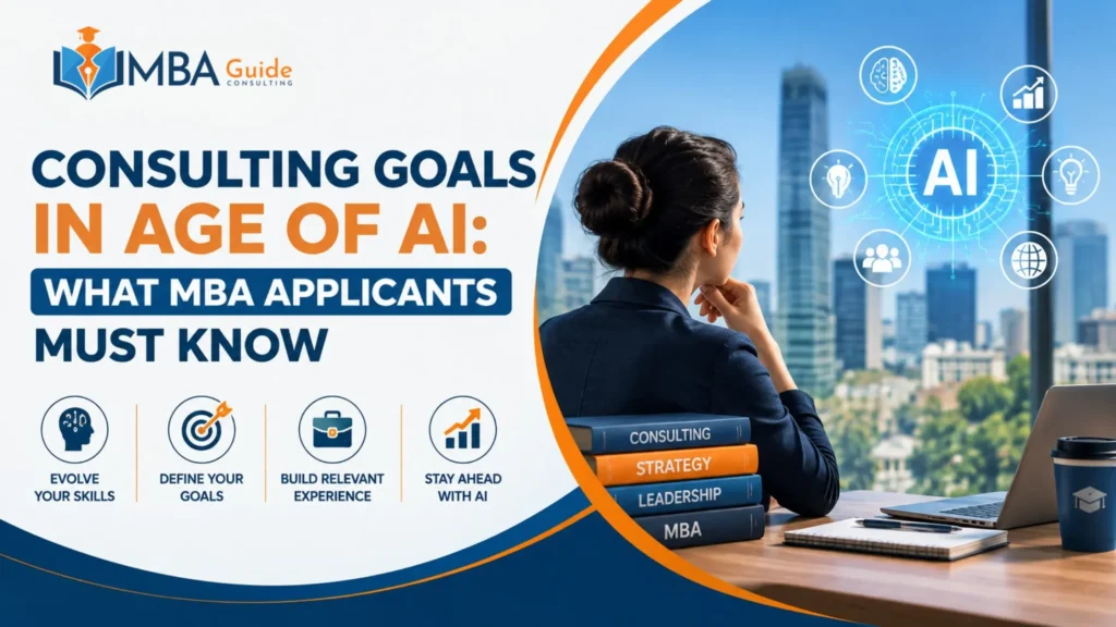 Consulting Goals in Age of AI: What MBA Applicants Must Know