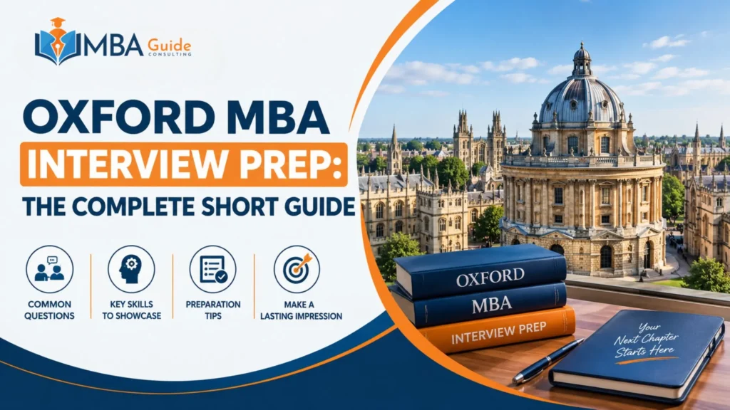 Oxford MBA Interview Prep: The Complete Short Guide