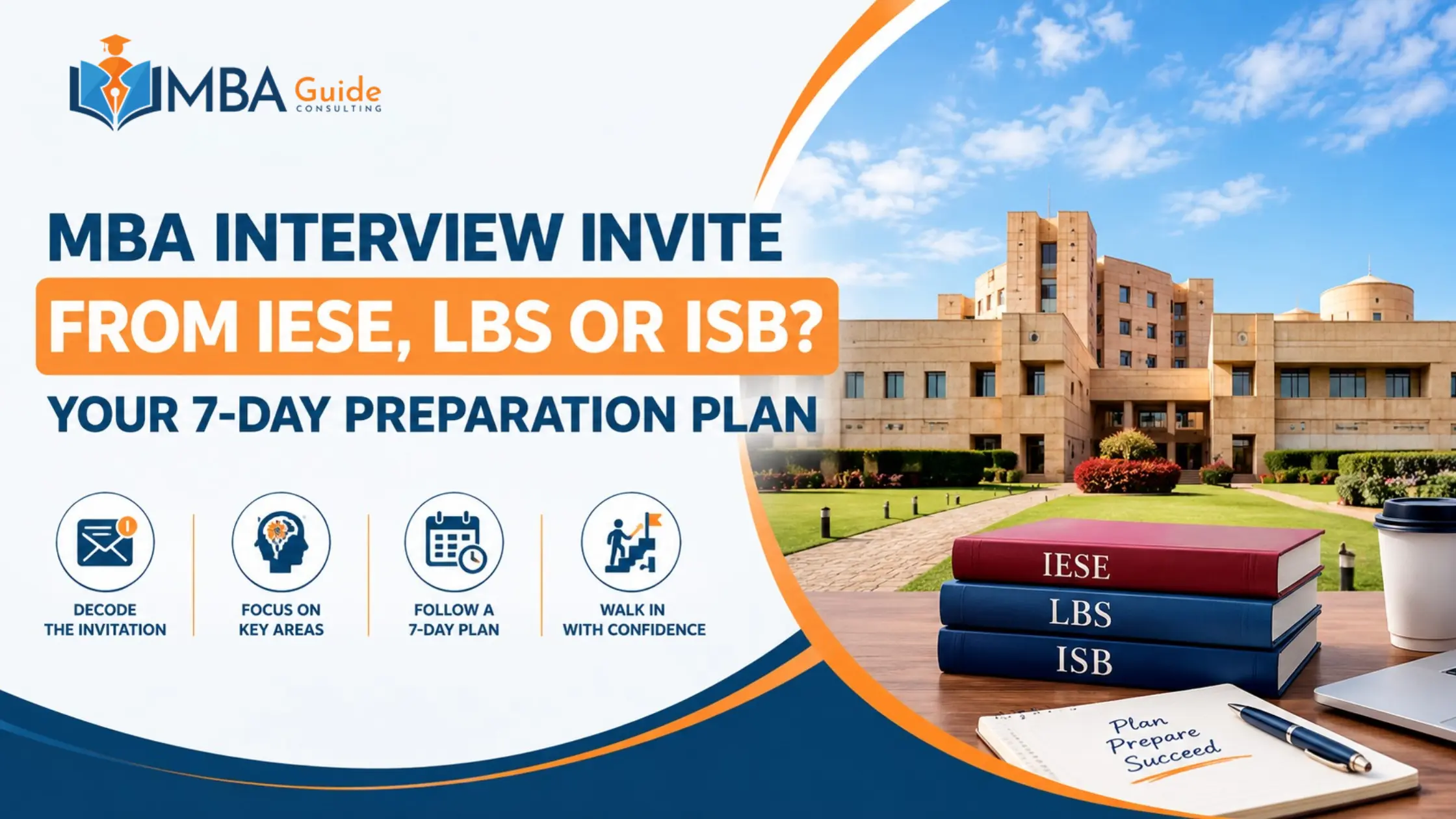 MBA Interview Invite from IESE, LBS or ISB? Your 7-Day Preparation Plan
